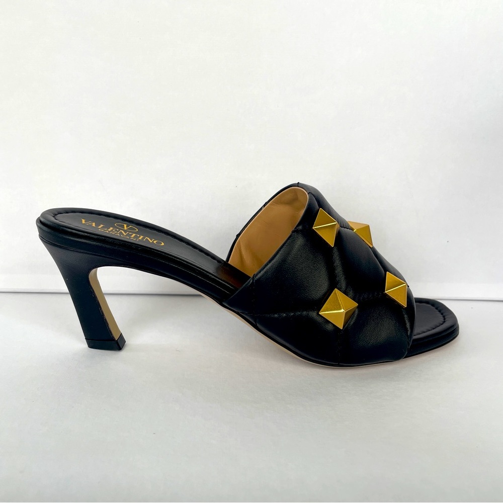 SOLD!!!!VALENTINO GARAVANI Slide Sandal EU 38.5 FREE AUTHENTIC - Picture 4 of 16